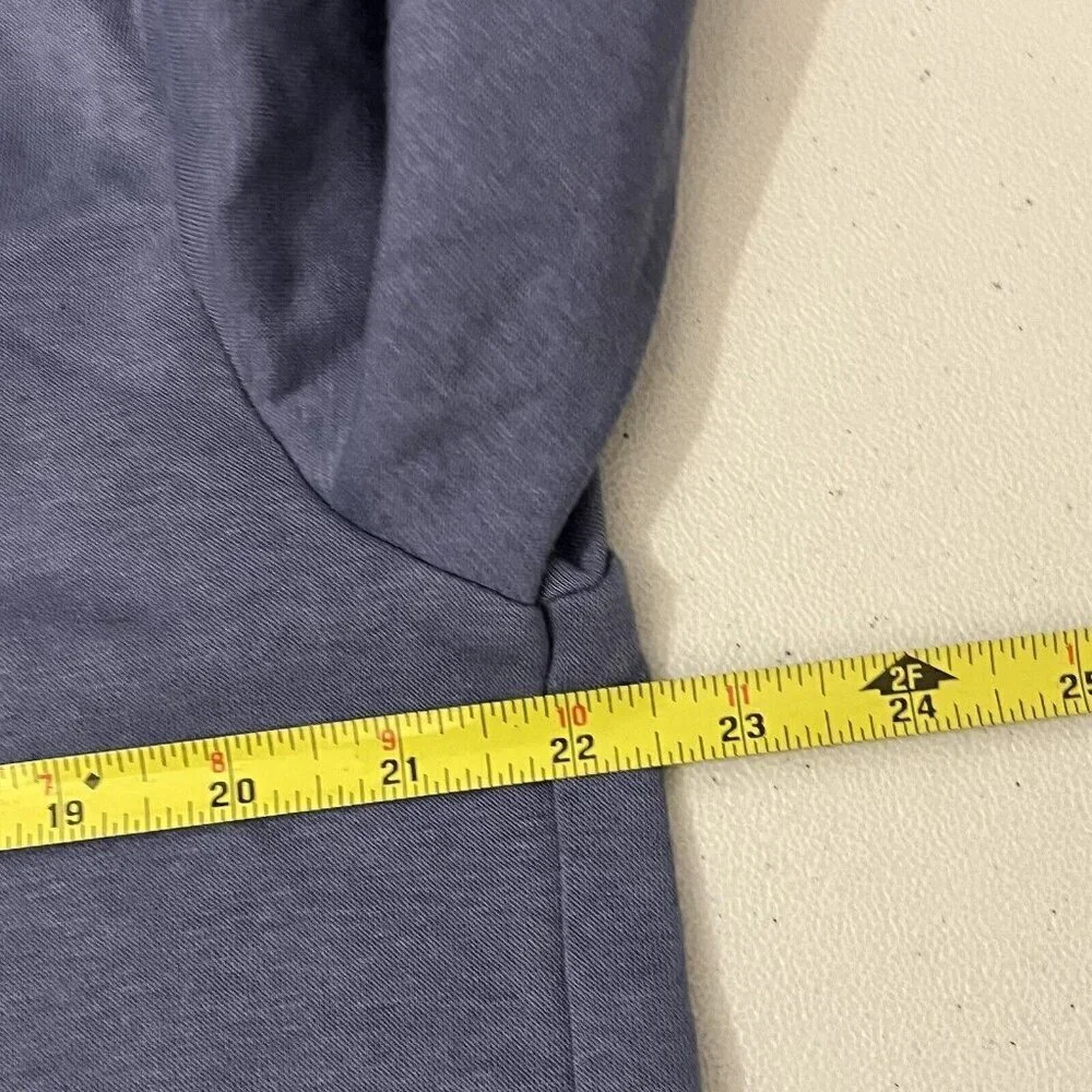 Nike Purple Sweatshirt Hoodie Funnel Neck Gold Logo Women Medium